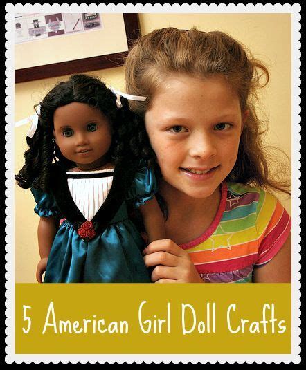5 Easy Diy American Girl Doll Crafts Ebay
