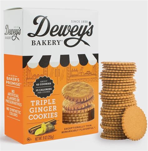 Dewey S Triple Ginger Moravian Cookies