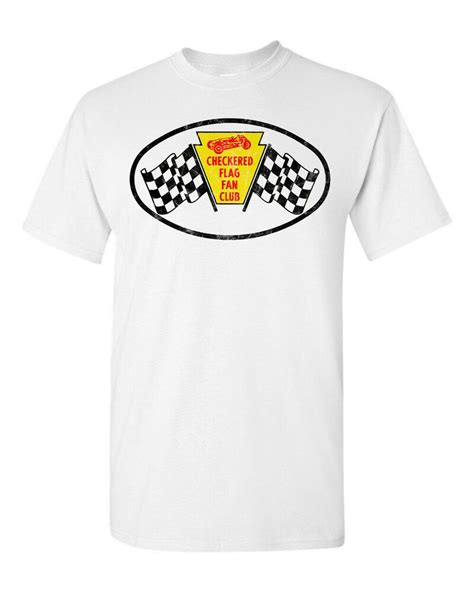 Checkered Flag Drag Race Hot Rods Mens Tops T Shirt Cotton Shopping Supreme T Shirt Tee