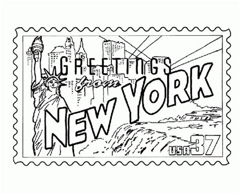 New York Skyline Drawing Color at GetDrawings | Free download
