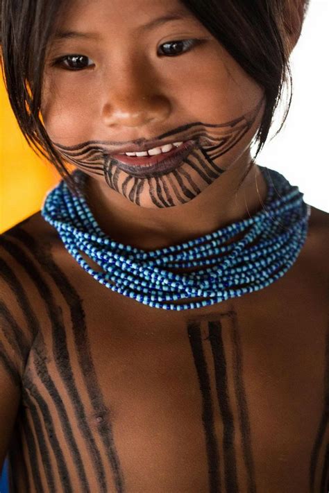 Etnia Assurini Xingu Pará E Tocantins Indios Brasileiros Pessoas Indígenas Biquini Bumbum
