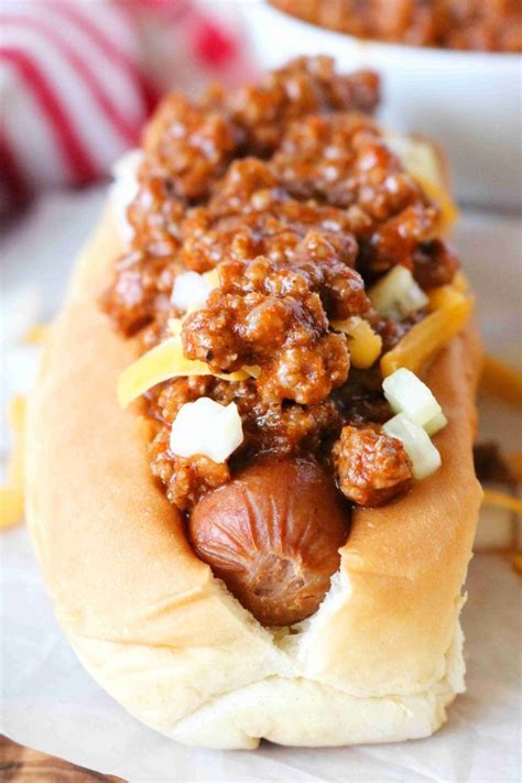 Our hotdogs are on sticks coated with batter and deep fried, similar to what americans call a corn dog but without the cornmeal batter. 15-Minute Coney Sauce Recipe | Recipe | Hot dog recipes ...