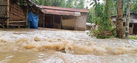 Assam Flood Situation Worsens 11 Districts 34000 People Hit India News