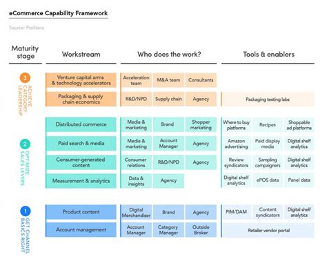 Ecommerce Capability Framework Ecommerce Commerce Marketing Strategies
