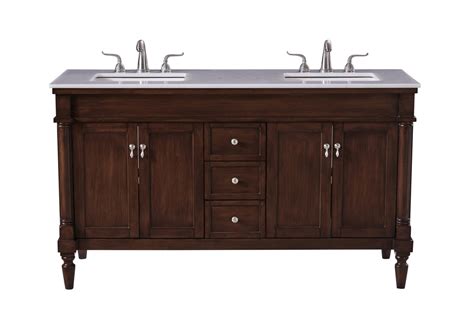 Shop online for vanity accessories, bathroom sets, storage and more from pier 1! Elegant Decor Lexington Walnut 60 Inch Single Bathroom ...