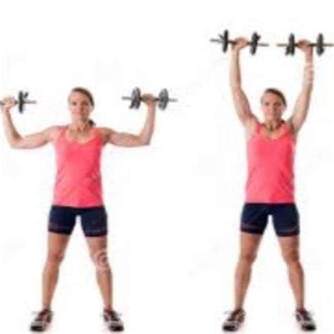 Standing Dumbbell Max Shoulder Press By Adele A Exercise How To