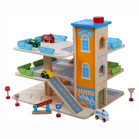 See more ideas about diy toys, toy car garage, diy for kids. WOODEN CAR PARK GARAGE WITH LIFT FUN TOY CARS | eBay