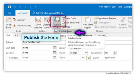 How To Create And Publish Organizational Forms In Office 365 O365info