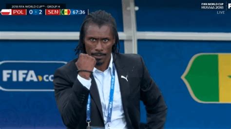 World Cup 2018 Meme Worthy Senegal Coach Aliou Cissé Is The Real Star
