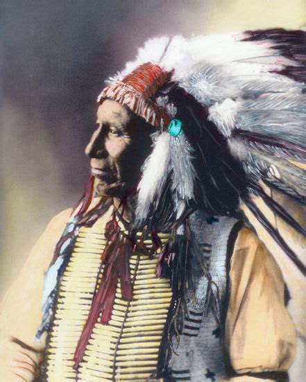 Native American Indian Pictures Rare Color Tinted Historic Photographs Of Oglala Lakota Sioux