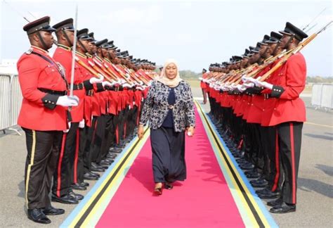 Dr Samia Suluhu Hassan Sworn In As Tanzanias First Female President