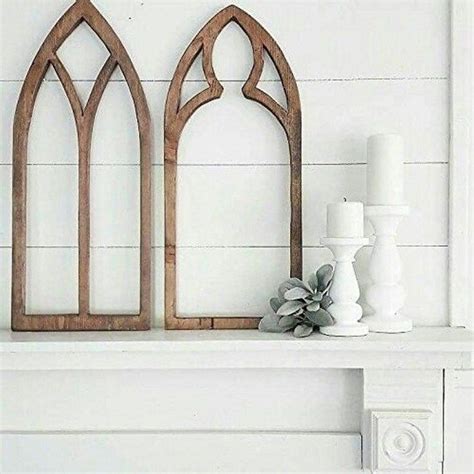76 Diy Cathedral Window Frame Farmhouse Room In 2020 Window Frame