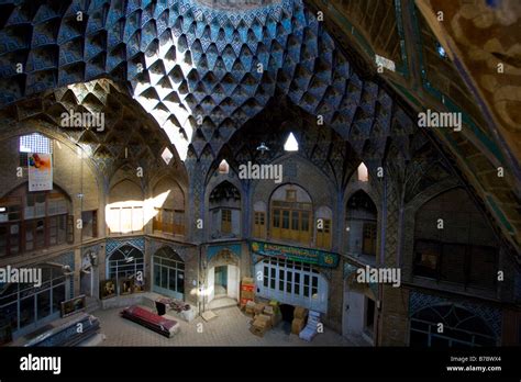 Incredible Dome Of Timche Ye Amin Al Dowleh Caravanserai In The Great