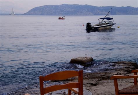 Corfu Blues And Global Views Corfu Greece Michael Haag On Finding