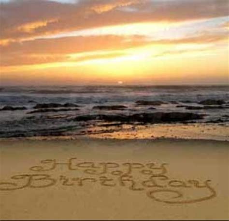 Pin By Socorro Martinez On Beach Birthday Wishes Happy Birthday Beach