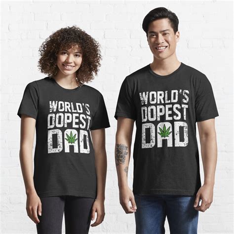 Worlds Dopest Dad T Shirt By Dreamy11 Redbubble