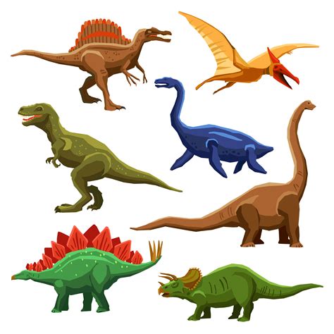 Dibujos Dinosaurios A Color Para Imprimir Tipos De Dinosaurios En The