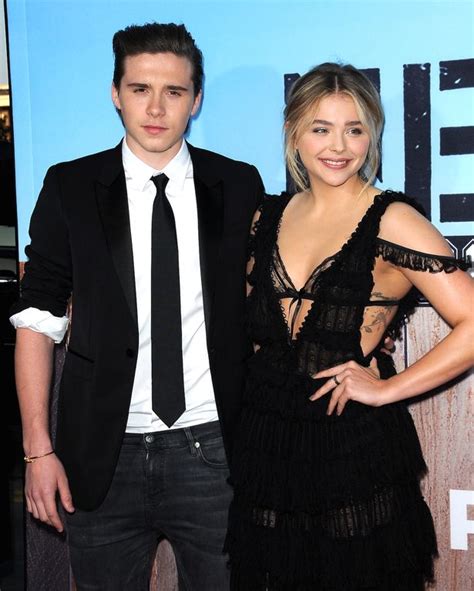 Brooklyn Beckhams Girlfriend Chloe Moretz Admits Theyve Been Dating For Years Before