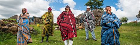 Basotho Blanket From Lesotho01 Trusted Craft Design