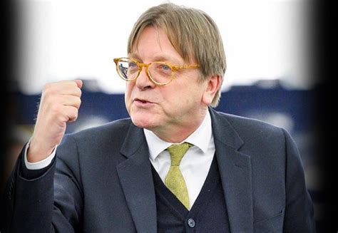 Eu Empire Guy Verhofstadt Threatens To Block Britains ‘not Very