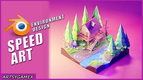 Environment Design In Blender 28 3d Modeling Sculpting Rendering