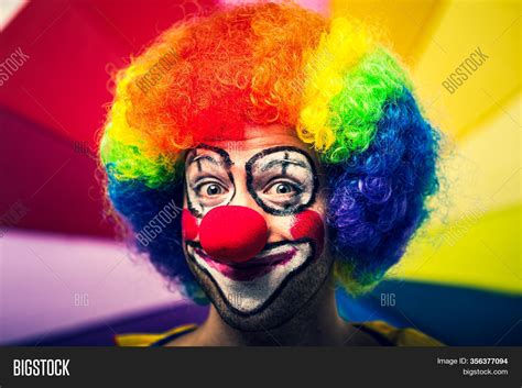 Funny Clown Making Image And Photo Free Trial Bigstock