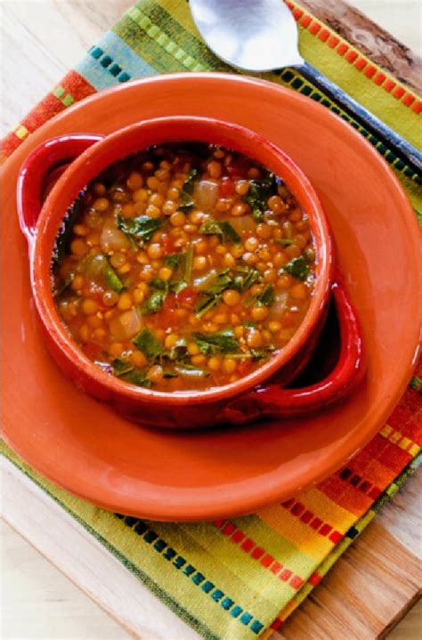 Vegan Lentil Soup With Spinach Recipe Concepts