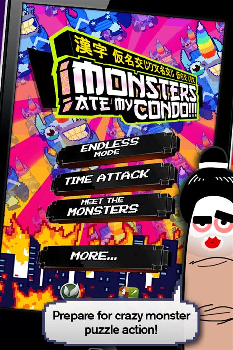 These games include browser games for both your computer and mobile devices, as well as apps for your android and ios phones and tablets. Monsters Ate My Condo - (by PikPok & adult swim games ...