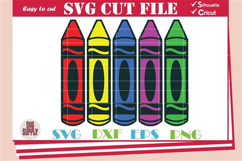 Crayon SVG Crayons SVG Cut File (81047) | Cut Files | Design Bundles