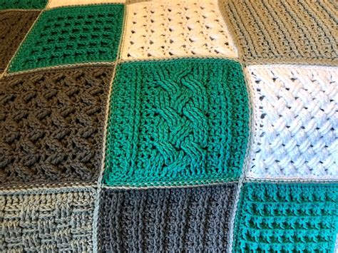 Week 3 Braided Cable Textured Fun Blanket Cal Crochet It Creations