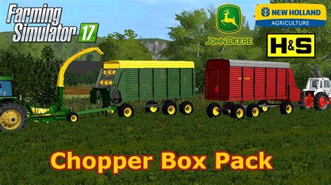 Farming Simulator 2017 Chopper Box Pack Mod Review Youtube