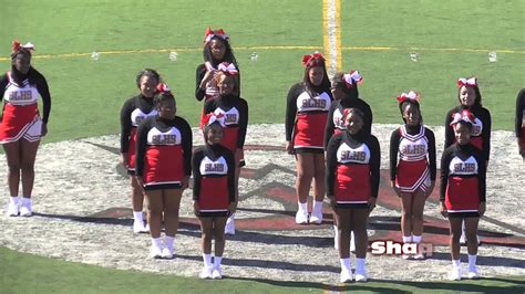 Lathrup Cheerleaders Homecoming Game 2015 Youtube