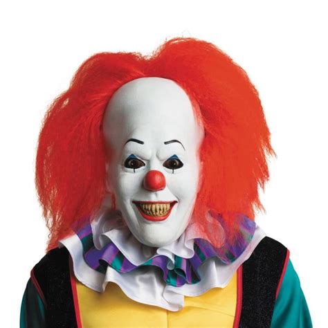 Adults Pennywise Overhead Mask In 2020 Pennywise Mask Halloween