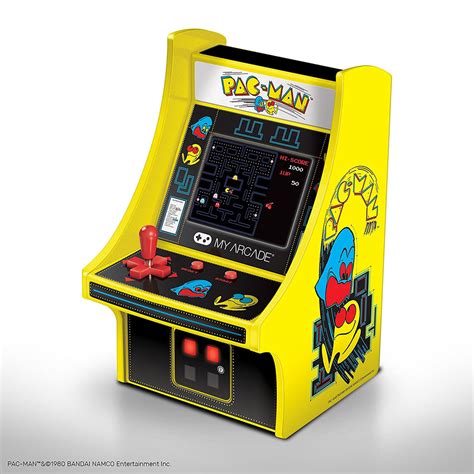 My Arcade Bandai Namco Pac Man Micro Arcade Machine Portable Handheld