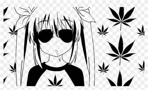19kib 1280x720 Renge Anime Girl Smoking Weed Hd Png