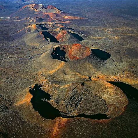Aerial View Of Lakagígar Craters Of Laki A Volcanic Fissure In The