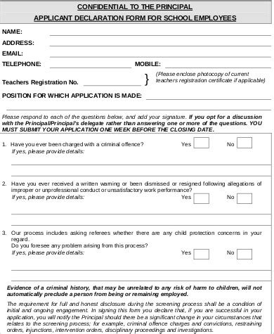 Check spelling or type a new query. FREE 8+ Sample Employee Declaration Forms in MS Word | PDF