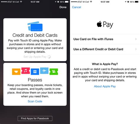 Maybe you would like to learn more about one of these? How to Set Up Apple Pay and Add Credit Cards - MacRumors