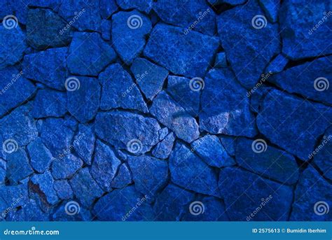 Stone Wall Stock Image Image Of Rough Wall Blue Pattern 2575613