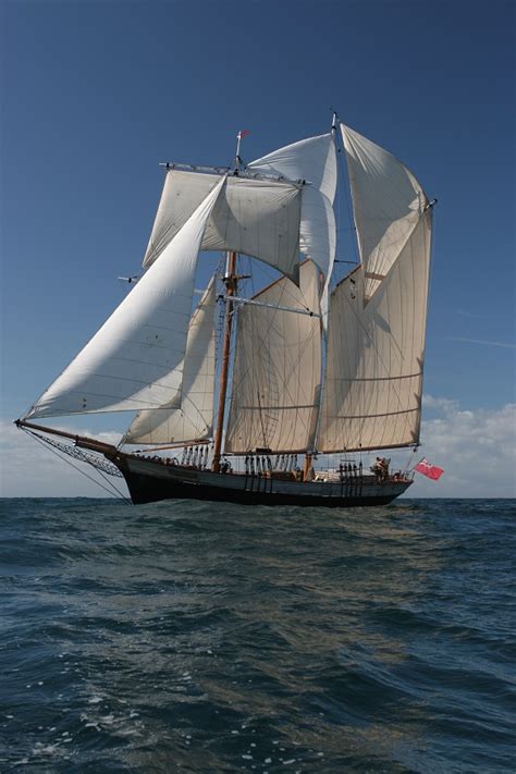 Topsail Schooner Beautiful Wooden Sailing Ship For Sale