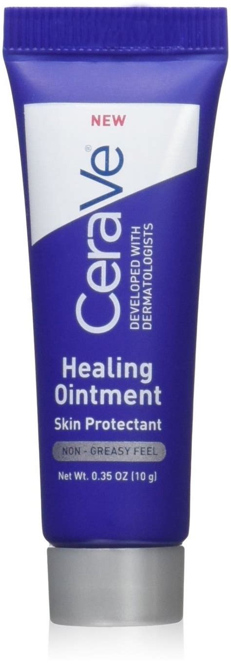 Cerave Healing Ointment 035 Oz With Petrolatum Ceramides For Protecting