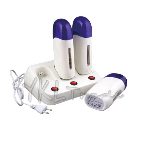 electric depilatory wax heater roll on hot hair removal cartridge roller warmer depilation salon