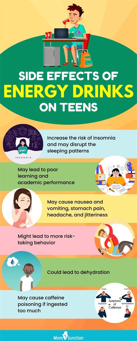 7 side effects of energy drinks on teenagers