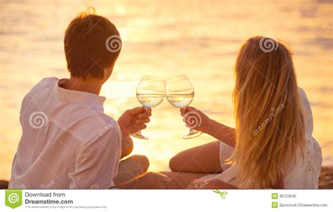 A woman creates a field of aliveness when she's experiencing and expressing her emotion, without justification. Honeymoon Concept, Man And Woman In Love Stock Photo ...