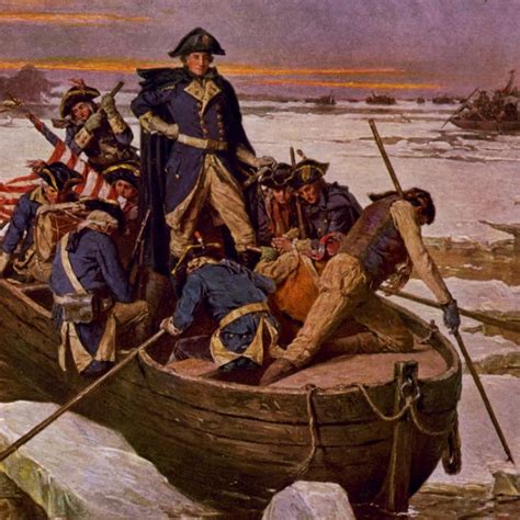 George Washington Crossing The Delaware Painting At