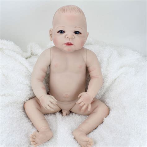 Lifelike Newborn Silicone Vinyl Reborn Baby Dolls Handmade Full