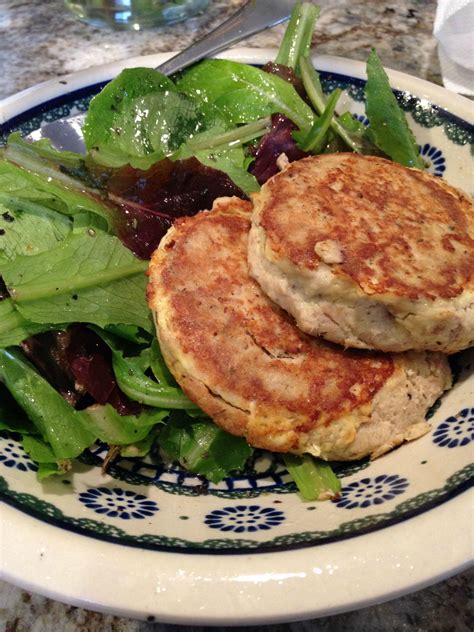 Tuna Cakes With Salad Recipe In Comments Eatcheapandhealthy