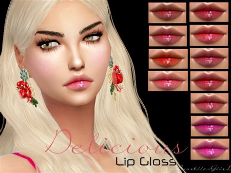 The Sims Resource Delicious Lip Gloss