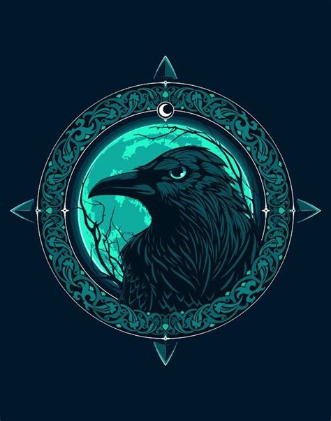 Celtic Raven Tattoo Ideas