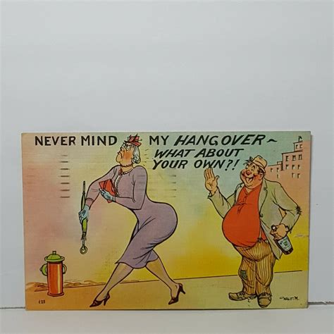 Vintage Comic Humor Postcard 1950s Other Unsorted Postcard